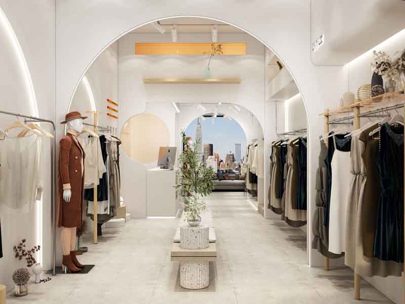 德陽服裝店裝修的時候，應(yīng)該如何把服裝和裝修風格結(jié)合