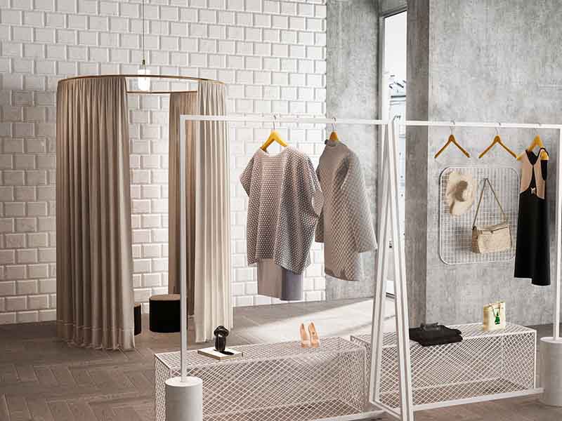 一般的女裝店時尚風格裝修，需要兼顧方面能提升顧客好感度