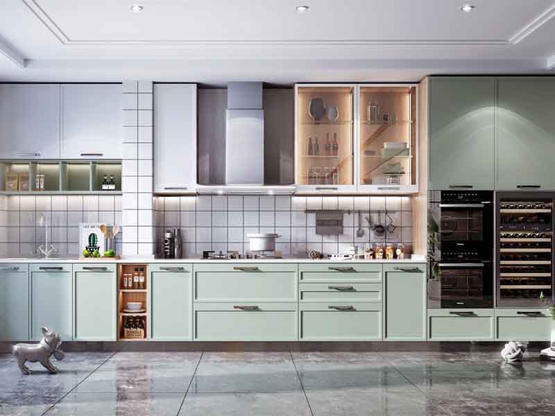 德陽(yáng)定制櫥柜的時(shí)候，如何確認(rèn)地柜和吊頂?shù)某叽? width=