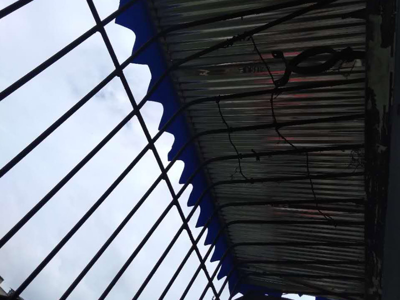 雨蓬，門口收口條安裝