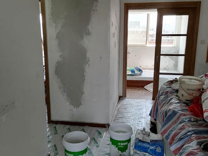 墻面乳膠漆翻新：如果原墻面只是簡單的變舊沒有剝離現(xiàn)象，可以直接清理干凈，用滾刷或噴涂機zhidao滾（噴）一遍云泉水性漆，等干透然后在上二遍就OK了！ 如果有裂縫或爆皮的，需要清理干凈浮塵再用鏟除墻面，有坑不內(nèi)平處用石膏找平，有裂縫的用布袋或網(wǎng)刷乳白膠粘貼到裂縫處，裂縫處需要刮兩遍膩子第一遍是為了黏住布袋和網(wǎng)容，第二遍找平，最后墻面一定要平整，然后再刷云泉水性漆就可以了！也是刷兩遍就OK了！