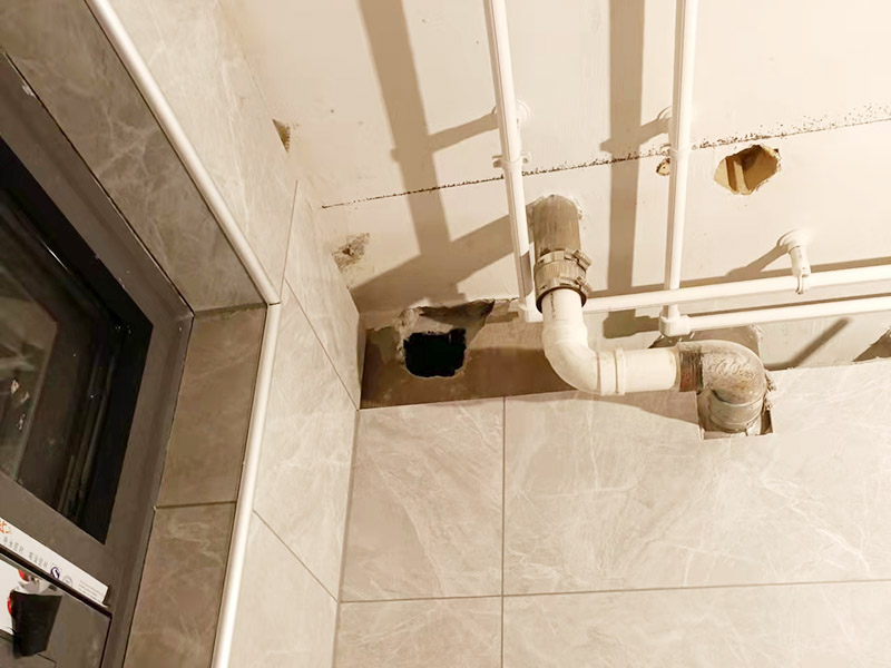 墻面打排風孔案例