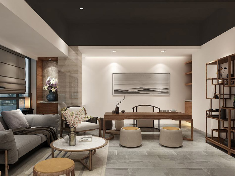 唐山客廳新中式裝修，新中式客廳設(shè)計(jì)要注意什么問題