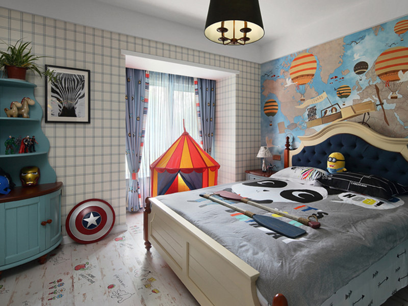 兒童房裝修設(shè)計(jì)得這樣做，給你的孩子一