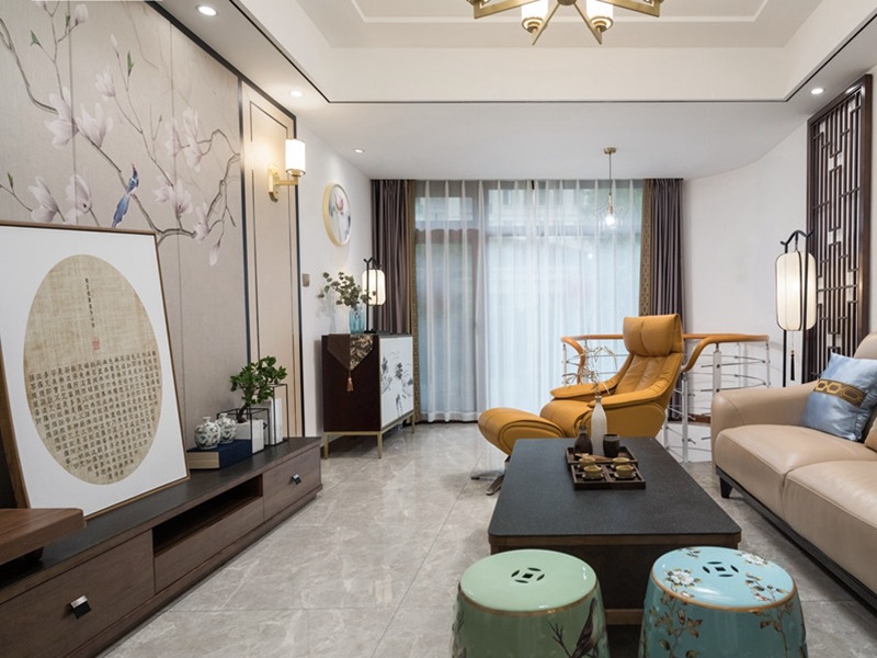 蘇州寧海里墻面裝修設計效果圖_簡約風