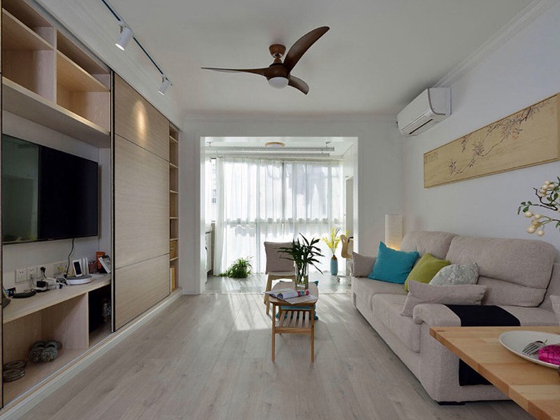 杭州江山風(fēng)華走廊裝修設(shè)計(jì)效果圖_簡約