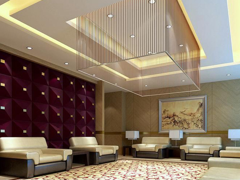 南京都會四季120平方會客廳裝修設(shè)計(jì)