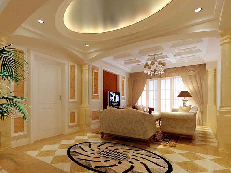 一個好看的簡歐風(fēng)格客廳裝修，應(yīng)該有哪