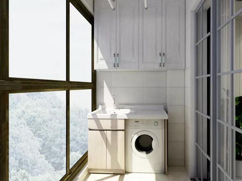 福州陽臺(tái)裝修實(shí)景圖