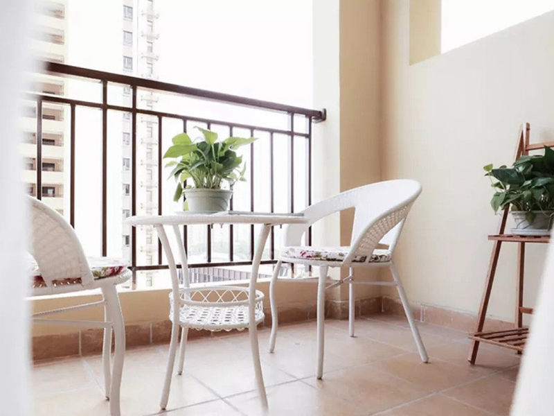 福州陽臺(tái)裝修實(shí)景圖