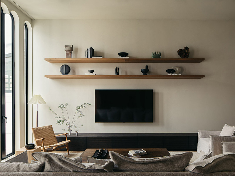 益陽(yáng)市赫山區(qū)現(xiàn)代裝修翻新效果-客廳裝修